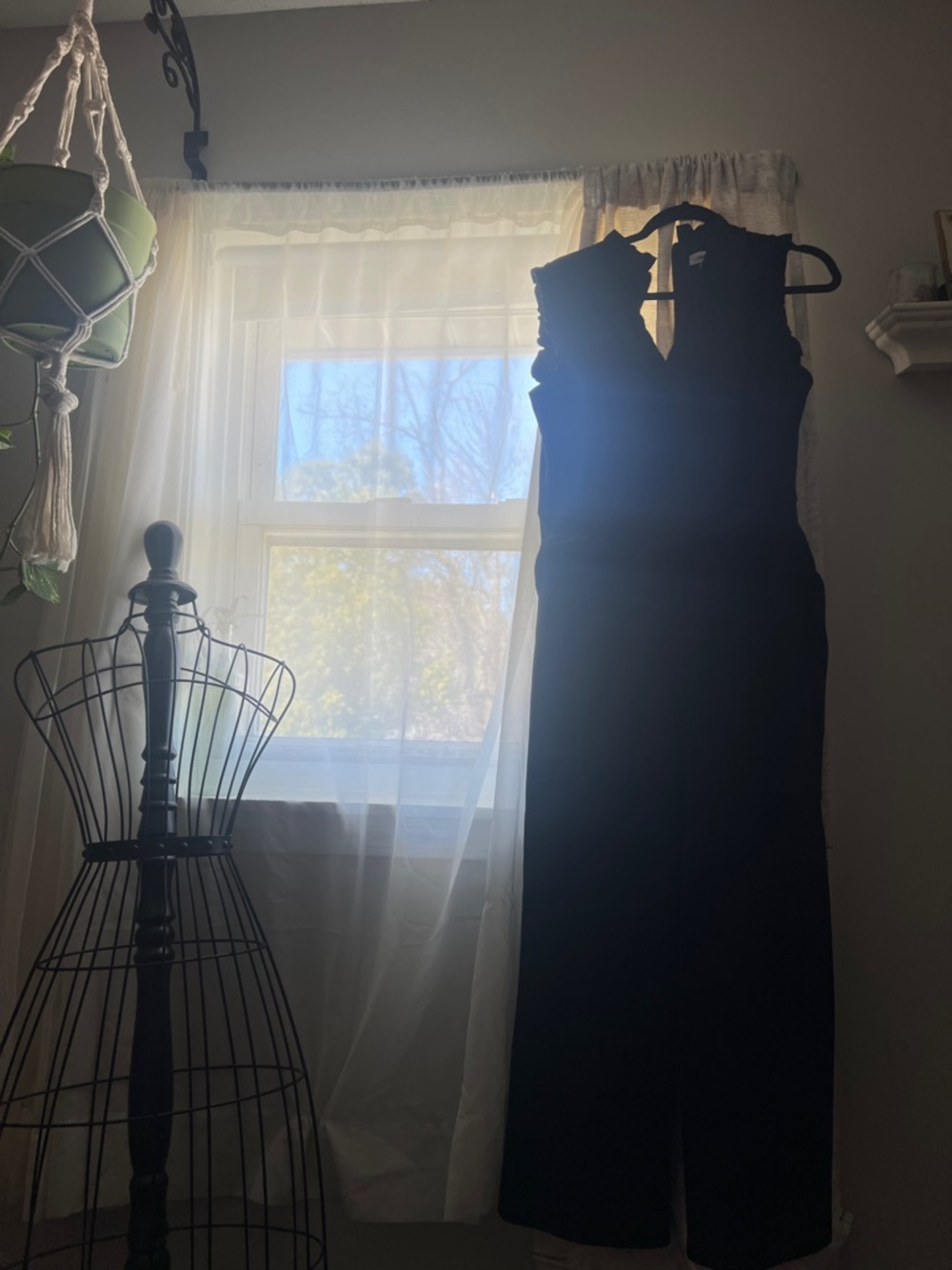 Calvin Klein Black Sleeveless Jumpsuit
